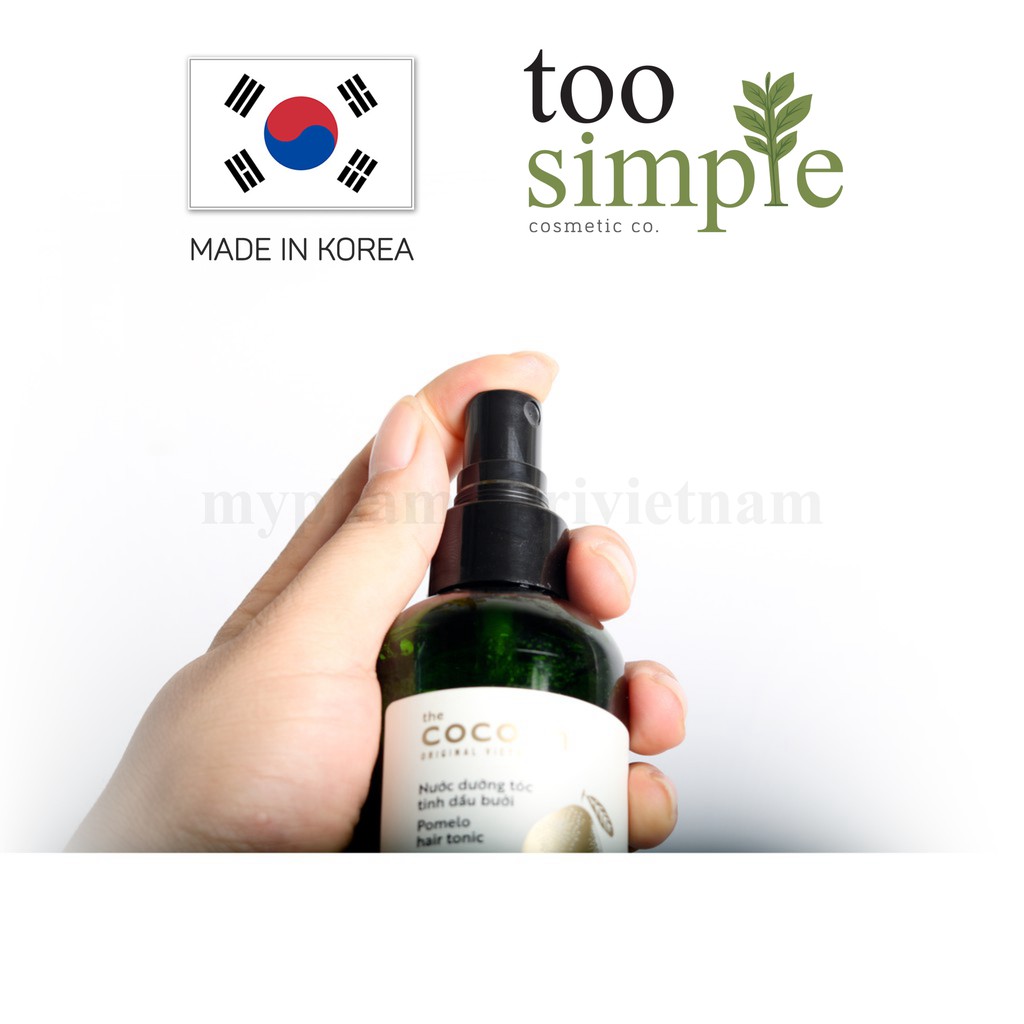 [TooSimple] Combo 2 Nước dưỡng tóc tinh dầu bưởi(pomelo hair tonic)Cocoon 140ml