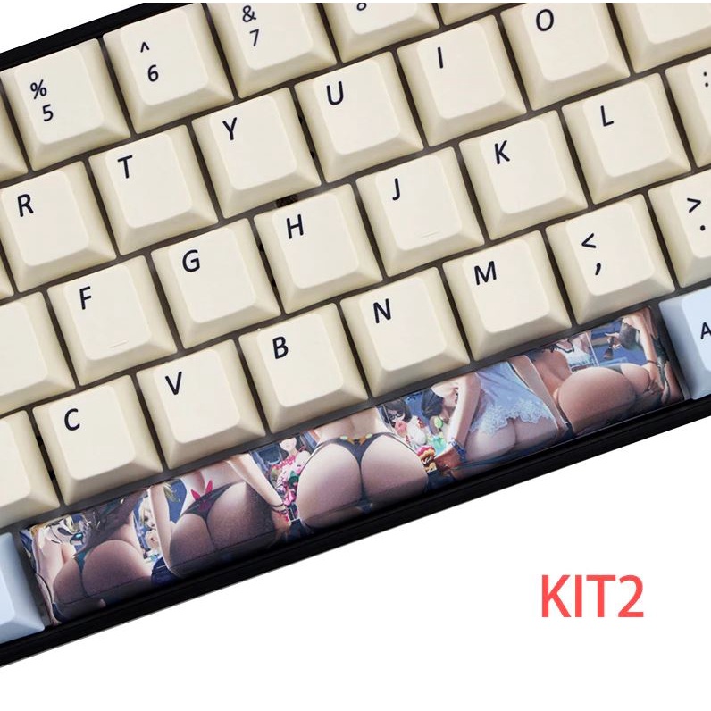 Nút phím cách keycap Space chất liệu thick PBT in dyesub 5 mặt cực đẹp lắp cho bàn phím (CHAT với shop để chọn mẫu)