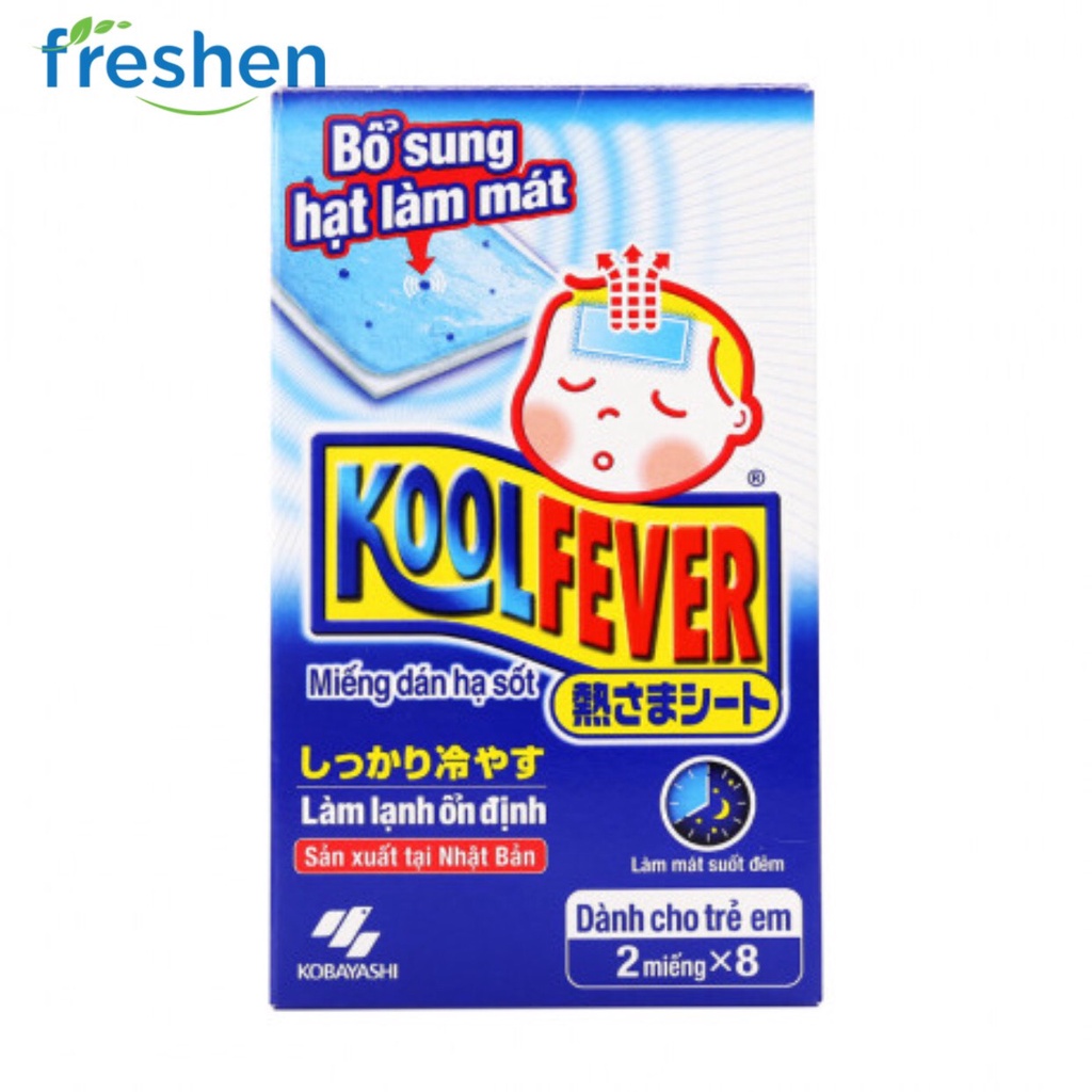 Miếng dán hạ sốt Koolfever (Gói 2 miếng)