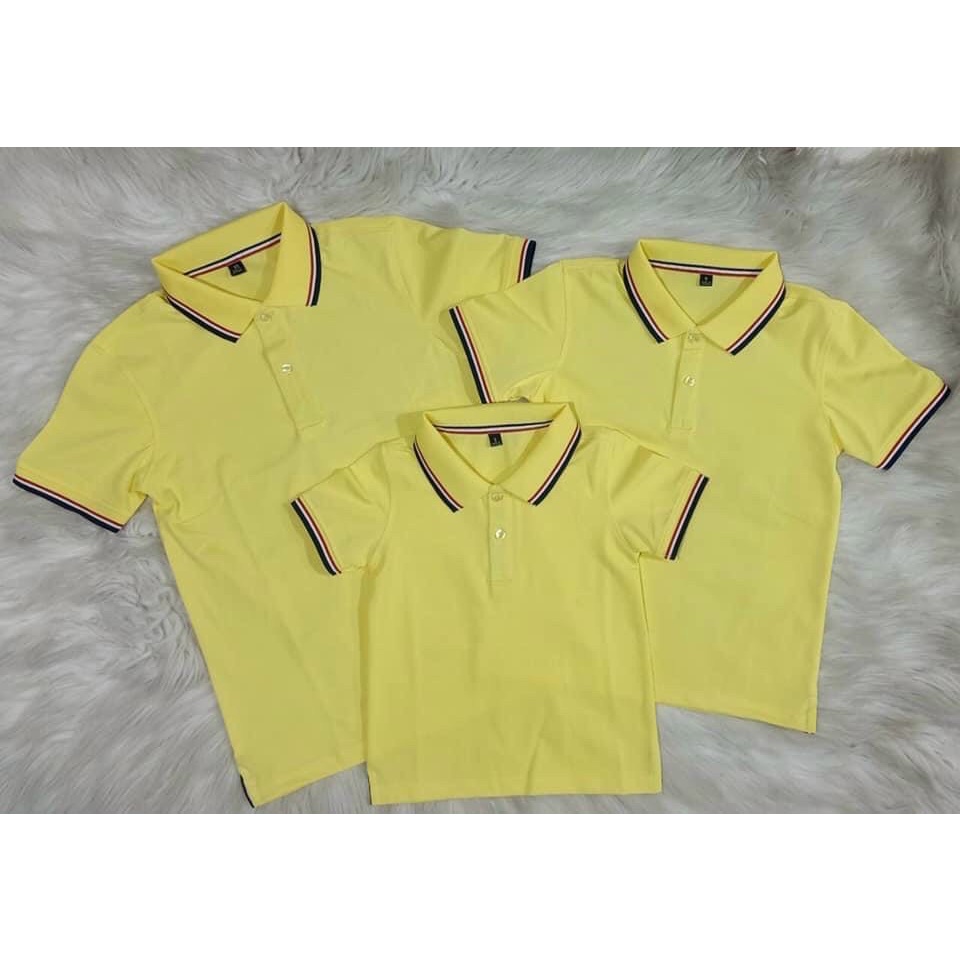 Áo thun polo cá sấu có cổ nam nữ - đồng phục gia đình  3 4 5 người chất  co giãn tốt loại 1