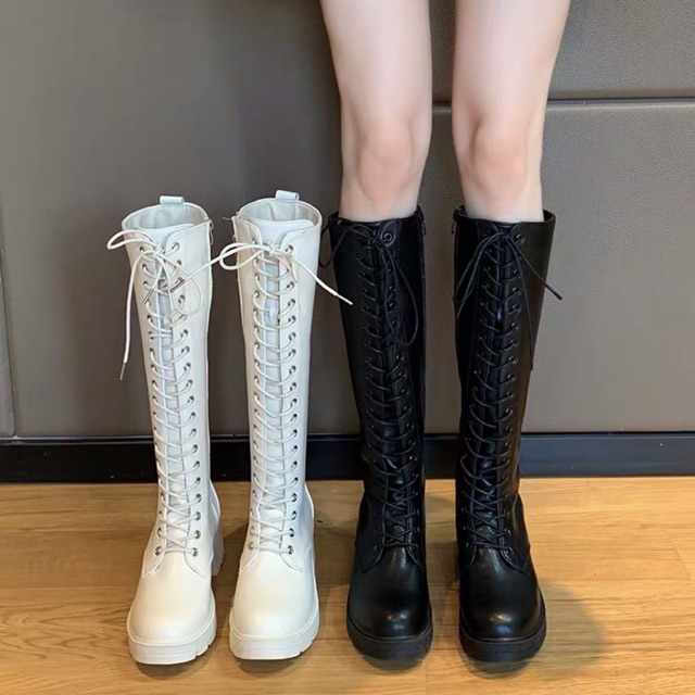 [ Oder ] Boot da buộc dây cá tính ( loại ko mắc cài )