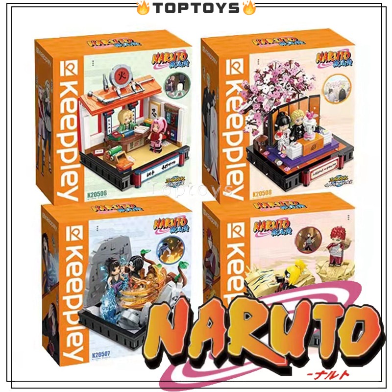 Đồ Chơi Mô Hình Nhân Vật Gaara Battle Deidara Keeppley MOC Trong Naruto Shippuden
