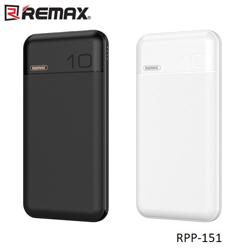 Pin dự phòng Remax RPP-151 10000mAh Boree Series sạc nhanh iPhone PD 18W và QC 3.0
