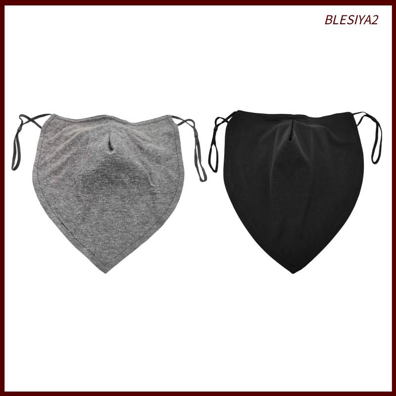 Set 2 Khẩu Trang Che Râu Chống Gió Bảo Vệ Cho Nam Giới