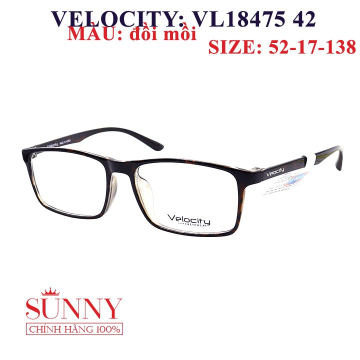□Gọng kính VELOCITY ( Korea ) - VL18475, sp chính hãng, bảo hành toàn quốc