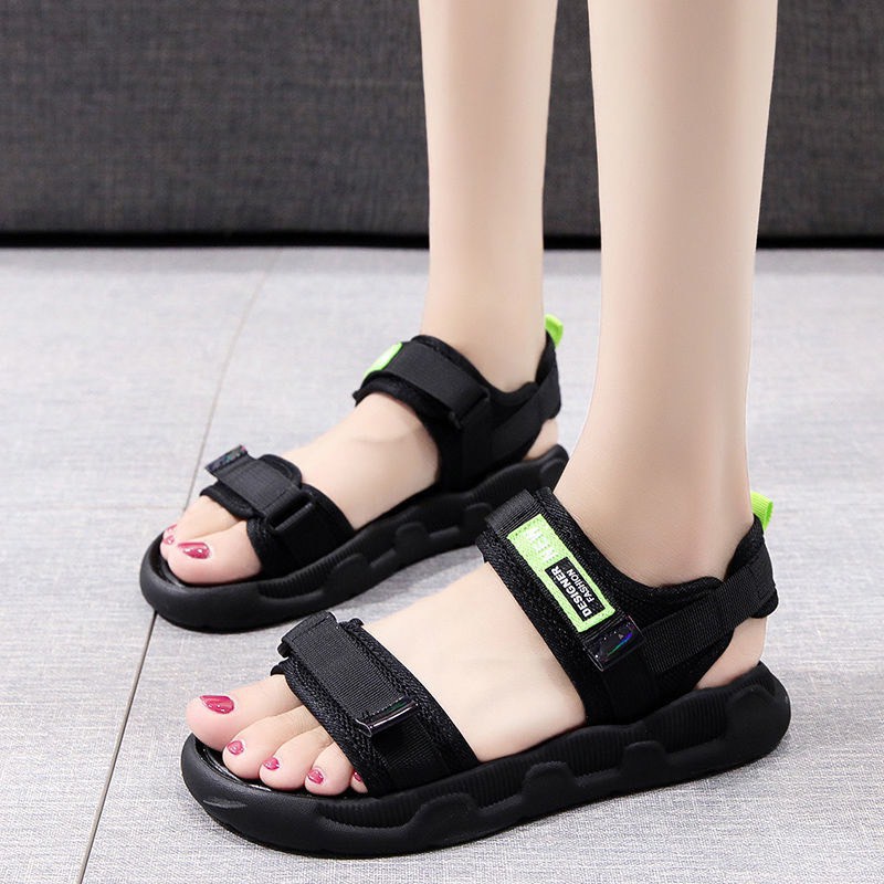 Giày Sandal Nữ MWC Đế Cao Quai Ngang Cá Tính Năng Động NUSD- 2798