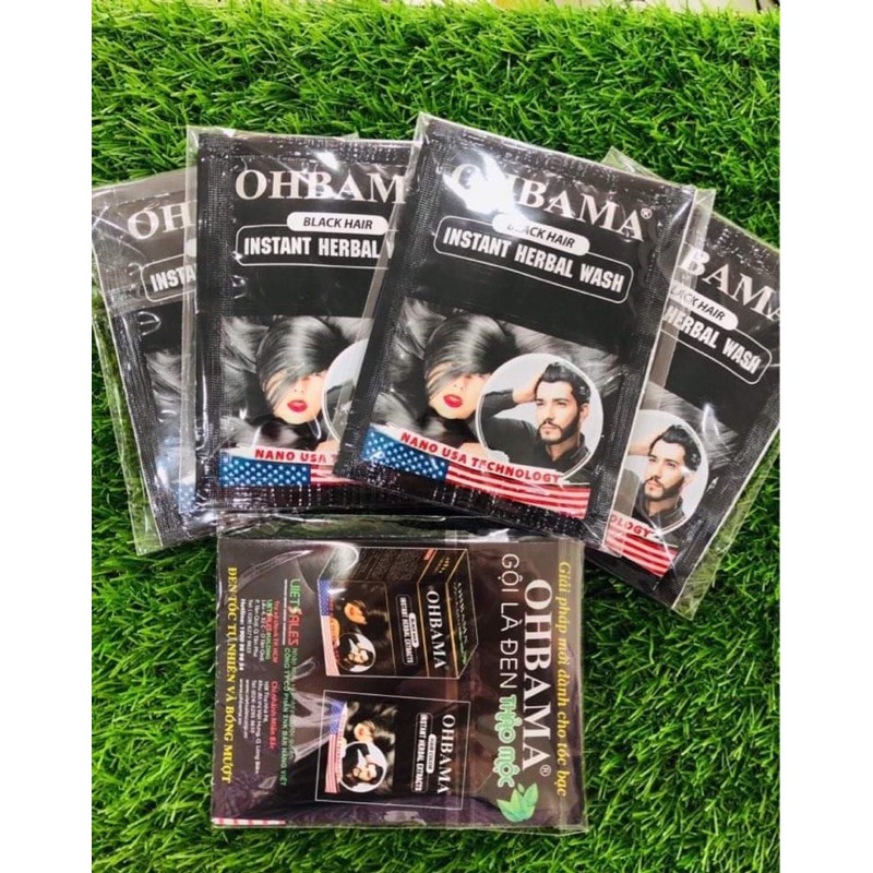 Mẫu mới ✅ [CHÍNH HÃNG] DẦU GỘI OHBAMA – GỘI LÀ ĐEN THẢO DƯỢC | BigBuy360 - bigbuy360.vn