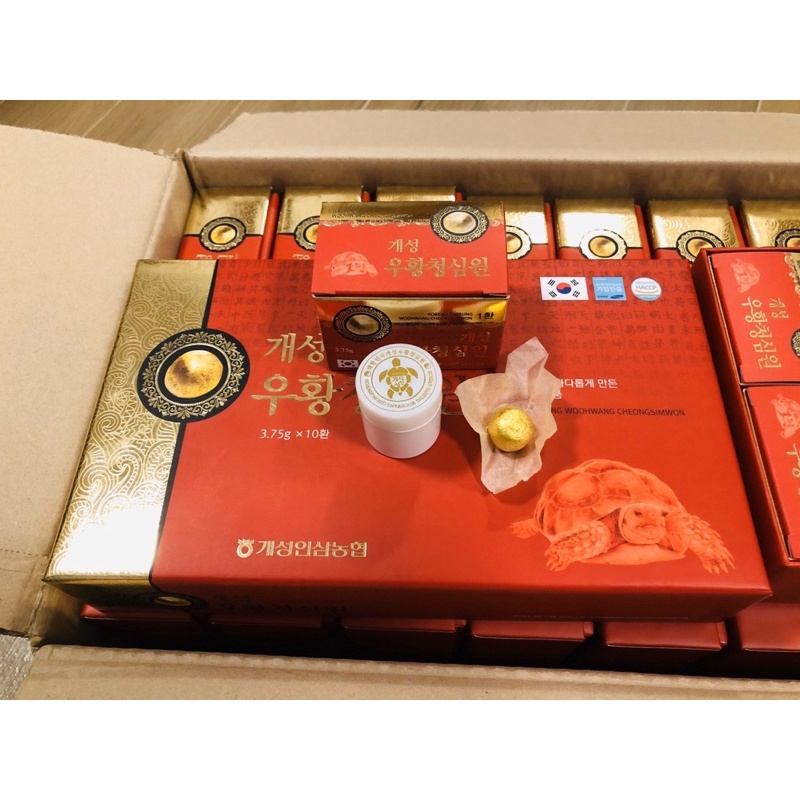 AN CUNG NGƯU HOÀNG HOÀN NONGHUYP HÀN QUỐC HỘP 10 VIÊN