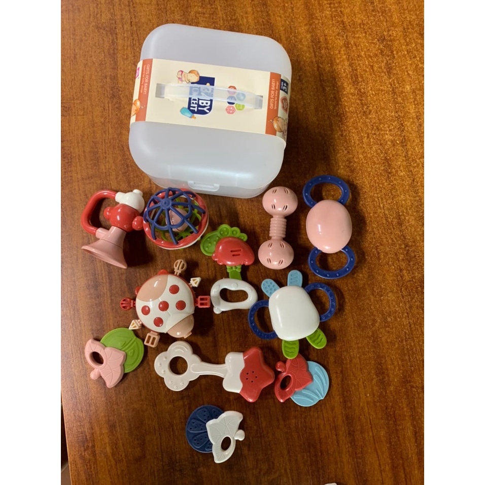 [Hàng Loại 1] Hộp xúc xắc gặm nướu cho bé, xúc xắc gặm nướu baby conceit