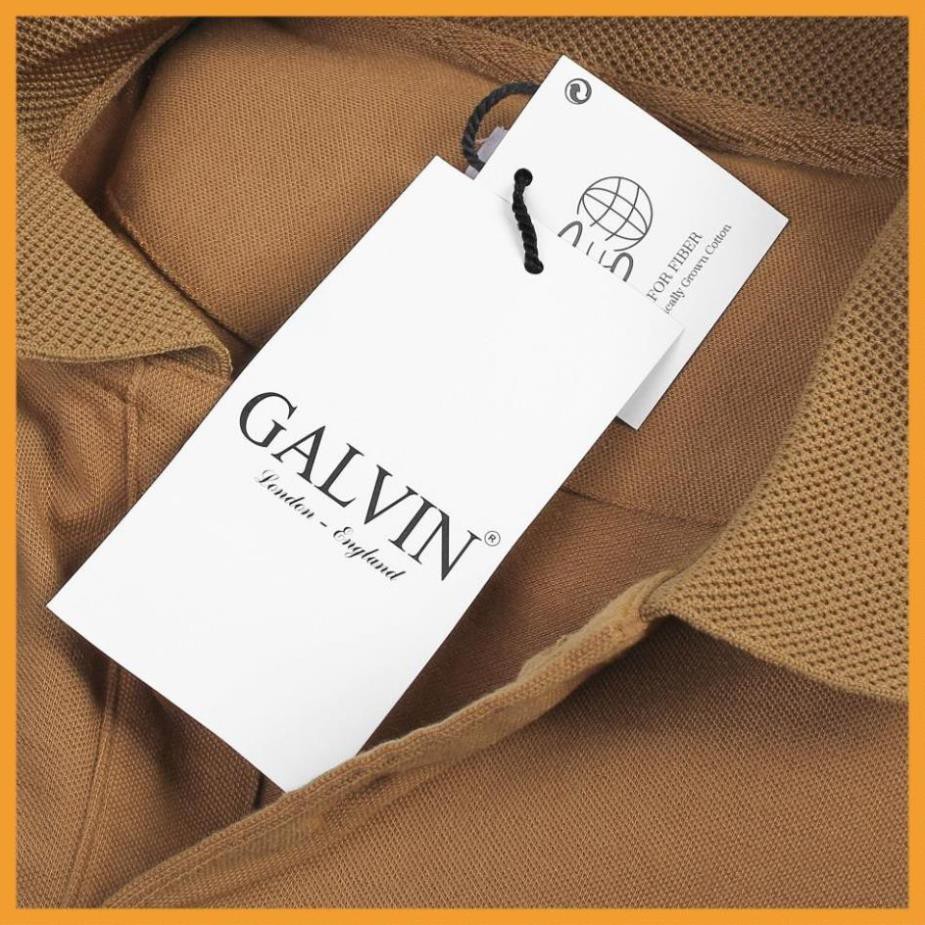 [HÀNG HOT] Áo phông nam, áo thun nam có cổ tay lỡ công sở, Áo polo nam Galvin cổ dệt bo len .