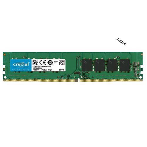 Ram máy tính Crucial DDR4 8G Bus 2400MHz