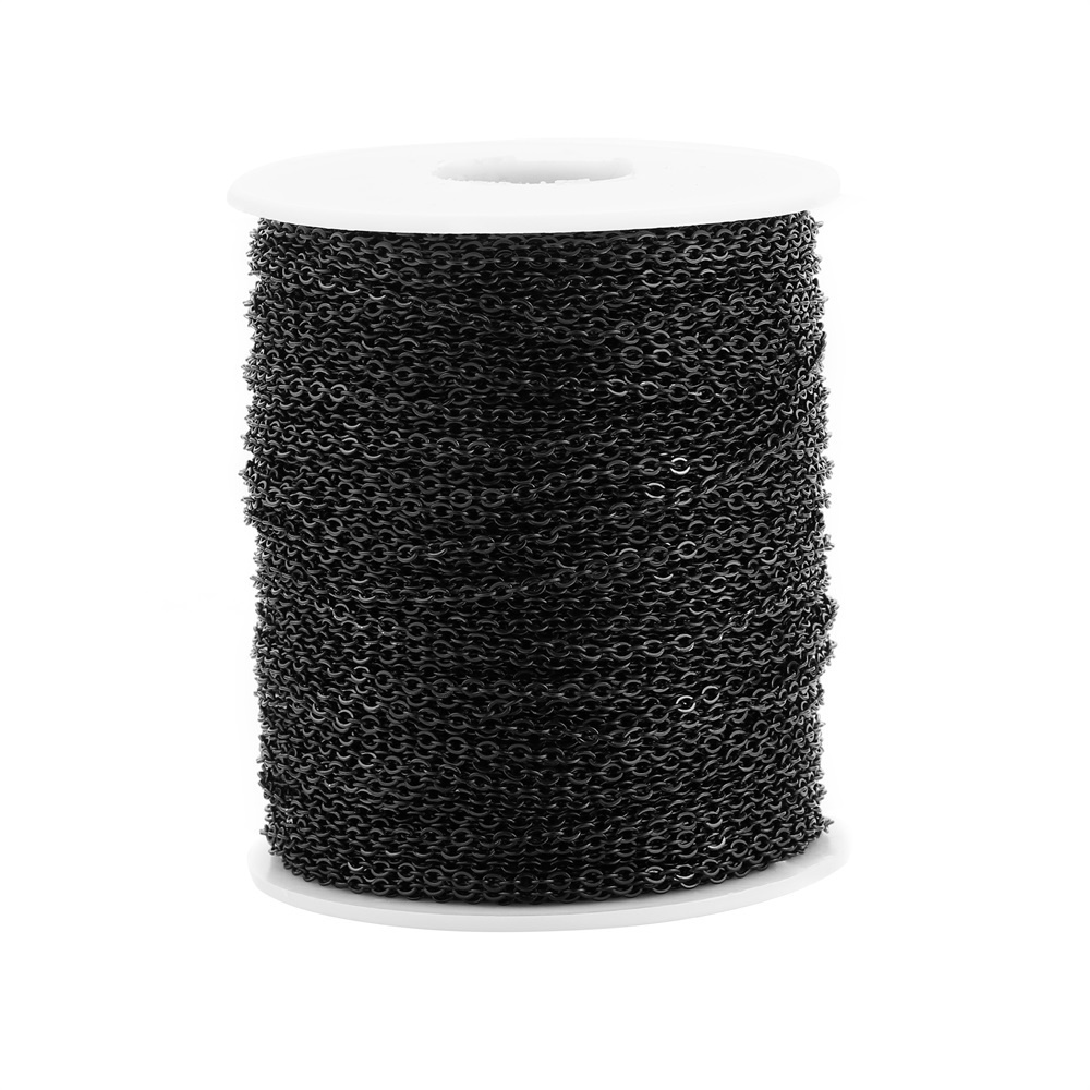 Chuỗi móc thép không gỉ St.kunkka 2M / cuộn để làm đồ trang sức DIY tốt