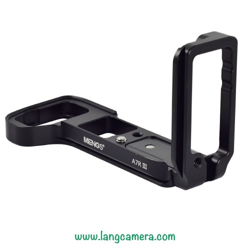 Đế Máy Ảnh (L-Plate) Sony A7m3, A7r3 Size Lớn - Đế Kim Loại Hiệu Mengs Cực Chuẩn