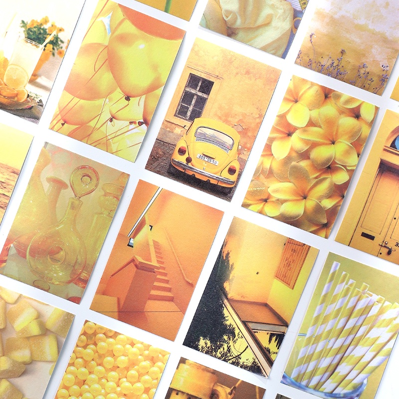 Set 50 Sticker Giấy Washi Mini Trang Trí Sổ Tay/Nhật Ký DIY