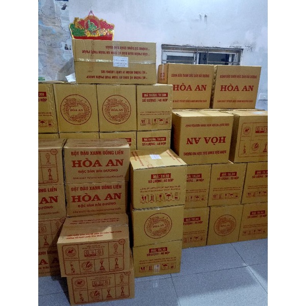 Bột đậu xanh Hoa An,bột đậu đen Hoà An date mới