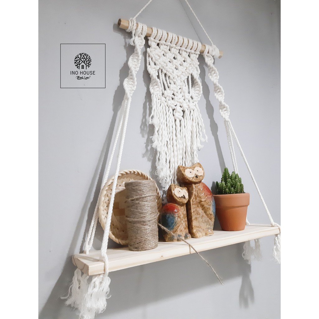 Kệ Macrame xinh xắn