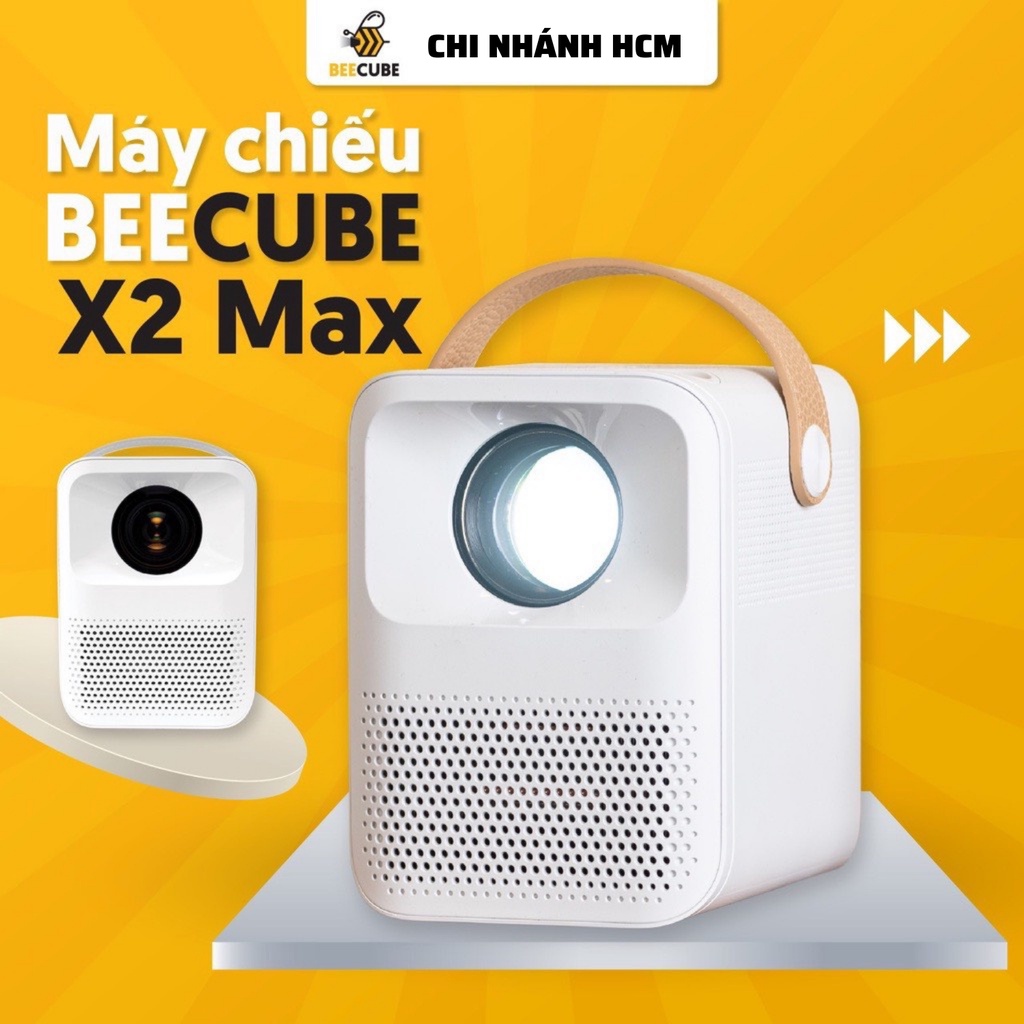 Máy Chiếu Mini BeeCube X2 Max - Full HD 1080P - Android TV 9.0 - Bảo Hành 12 Tháng