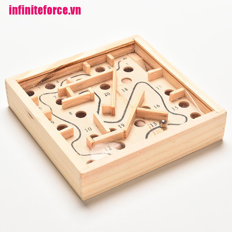 Bảng đồ chơi mê cung bằng gỗ cổ điển giáo dục cho bé