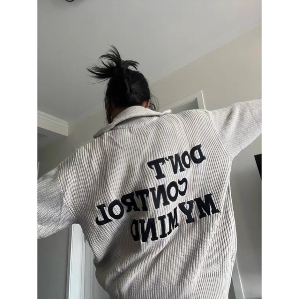 Áo Khoác Len Gân Siêu Dày Dặn Cá Tính