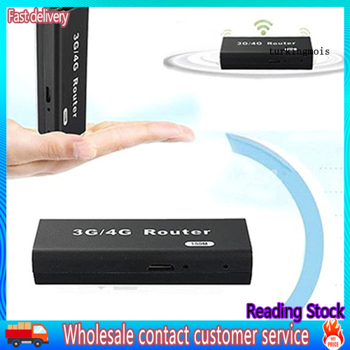 Bộ Định Tuyến Không Dây Mini 3g / 4g Wifi Wlan Ap 150mbps Rj45 Usb | BigBuy360 - bigbuy360.vn
