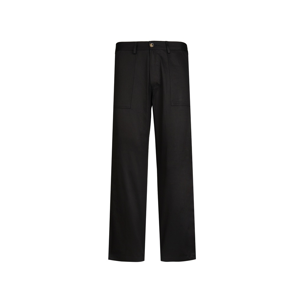 Quần work pants ống suông Straight Fit EMAS Work Pants/Black