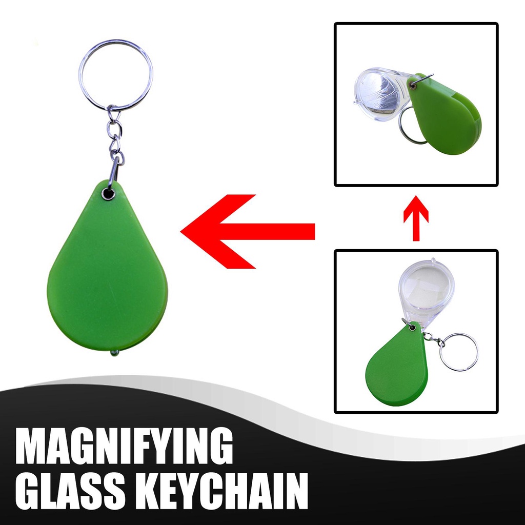 Kính Lúp Bằng Nhựa Acrylic Chống Rơi Gấp Gọn Tiện Dụng Cho Người Lớn Tuổi Z4L6