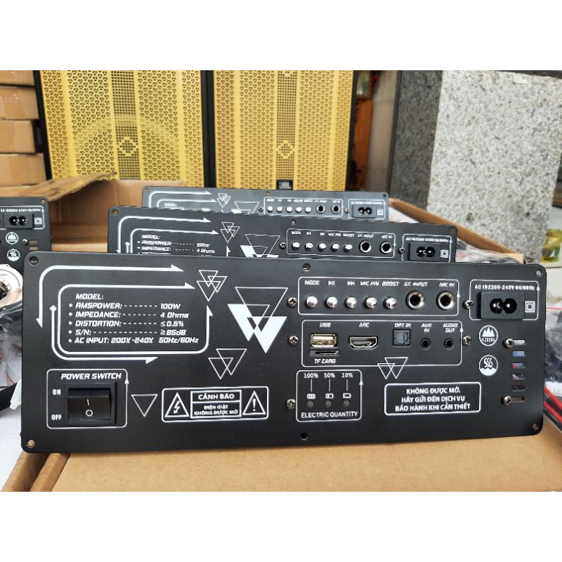 Mạch Loa kéo Xách Tay 100W 2 kênh có reverb