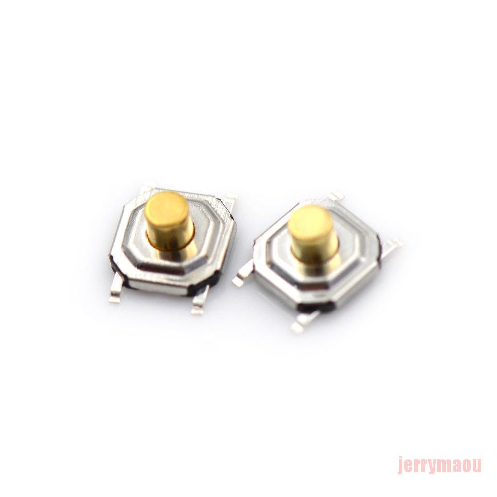 Bộ 20 Công Tắc Nút Nhấn Cảm Ứng 4x4x3mm Bằng Đồng Chống Thấm Nước