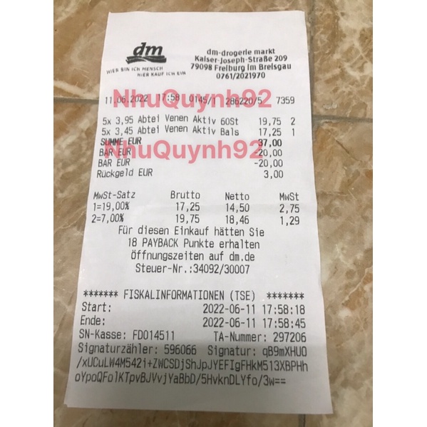 Bộ Viên uống , bôi giãn tĩnh mạch Abtei Venen Aktiv 125ML