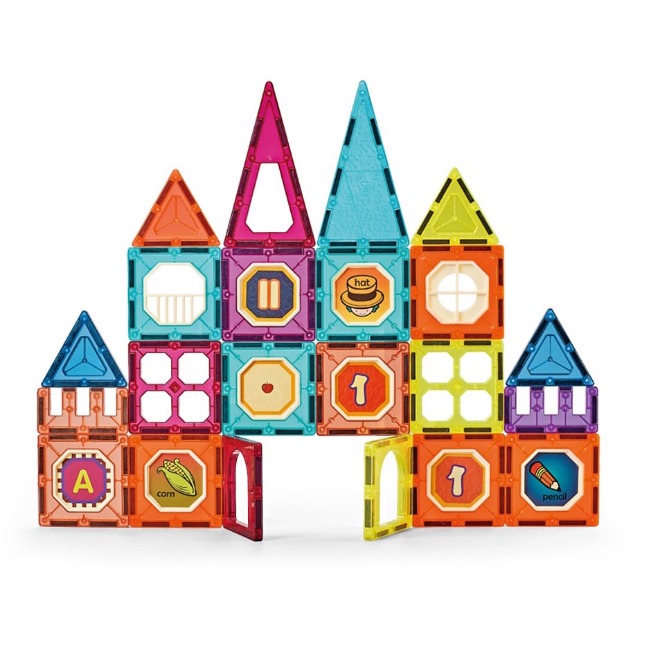 Bộ Đồ Chơi Khối Xếp Hình Nam Châm Thông Minh