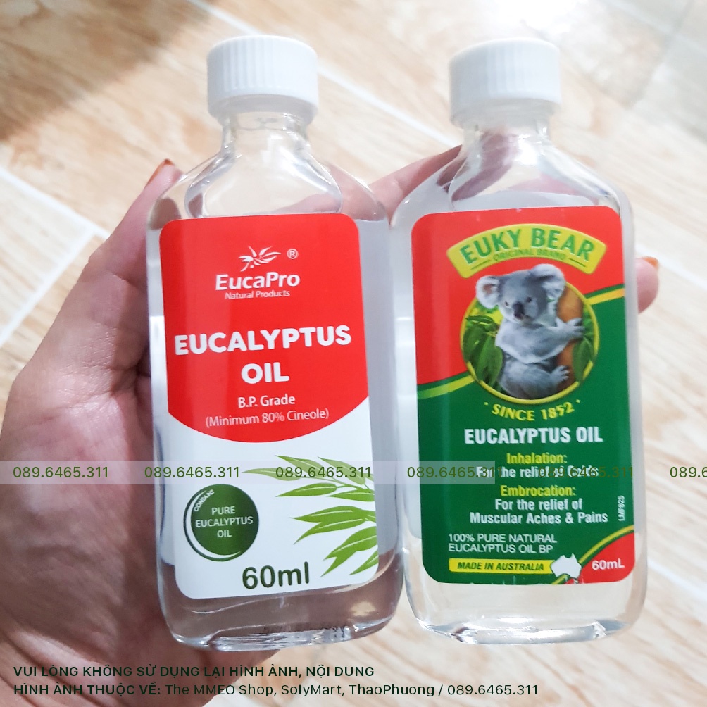 Dầu Khuynh Diệp Euky Bear / Eucapro 60ML