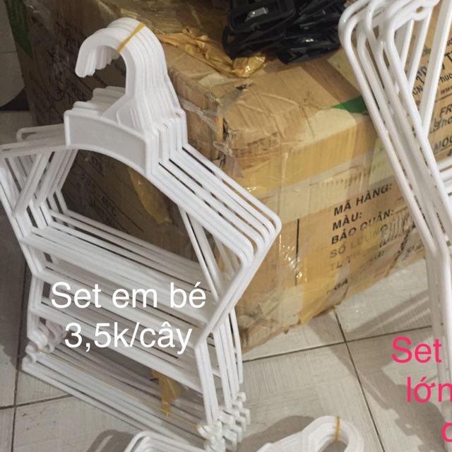 Combo móc bộ em bé 60 cây