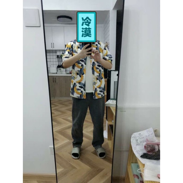 Áo Sơ Mi Tay Ngắn Unisex Cổ Bẻ Phong Cách Hàn Quốc Freesize