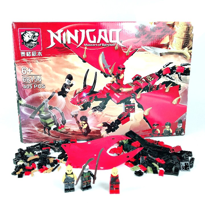 Đồ Chơi Lắp ghép thông minh Ninja đại chiến KD1090 [SHIP TOÀN QUỐC]