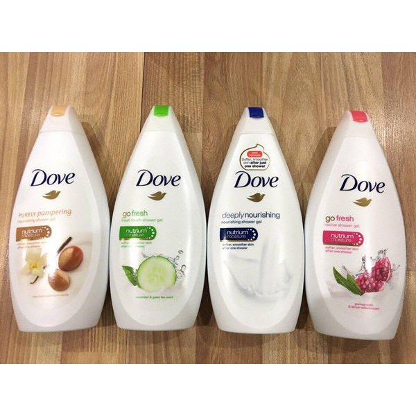 Sữa tắm cao cấp Dove Nutrium Moisturetm Mỹ