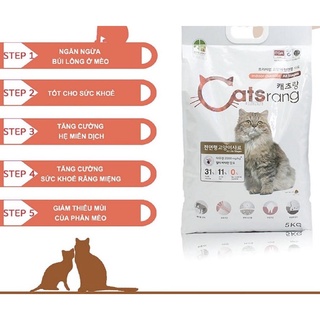 Thức ăn hạt cho mèo catsrang túi 5kg