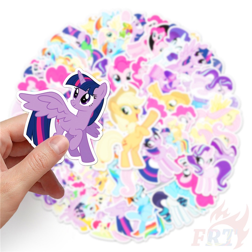 Bộ 50 miếng dán hình My Little Pony Series 02 thời trang