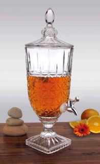 BÌNH ĐỰNG RƯỢU THỦY TINH có vòi