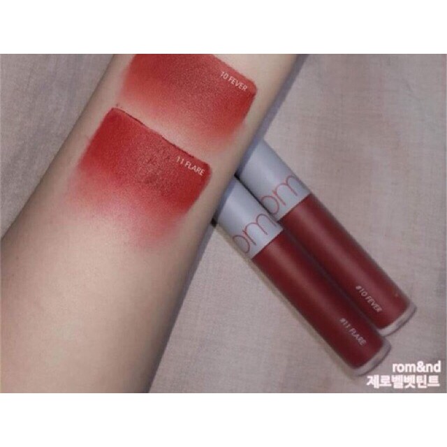 Son Kem Lì Mềm Mượt Romand Zero Velvet Tint