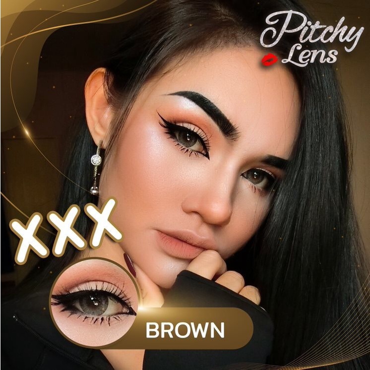 Kính Áp Tròng Màu Xám Contact Lens Pitchy-Plus+