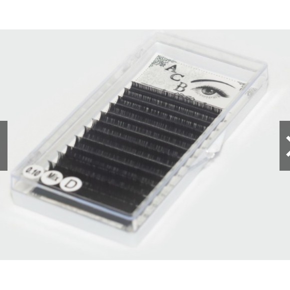 Mi mix độ cong C ,CC, D,U( 8-13mm) Dày 0.05- 0.07- 0.10- 0.12- 0.15_mi khay- nối mi - tạo fan - dụng cụ nối mi