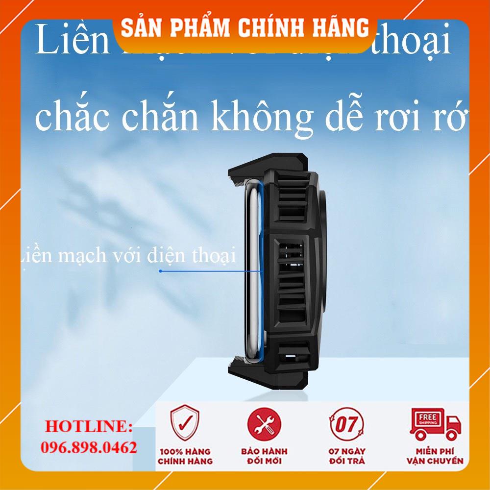 Quạt Tản Nhiệt Điện Thoại, Sò Lạnh MEMO DL05 DL06 Bản Mới 2022 Siêu Lạnh Hiển Thị Nhiệt Độ LED RGB [Bảo Hành 12 Tháng]