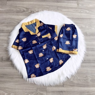 Pizama bộ ngủ lụa cao cấp