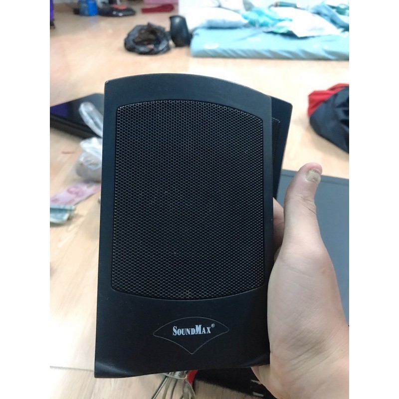 1 Cặp loa vệ tinh soundmax 20w ( mới 99%)