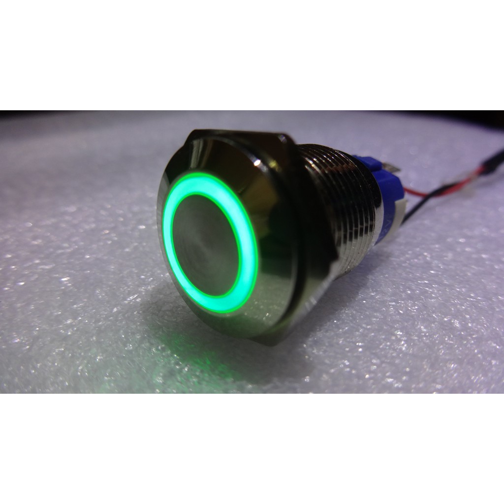Nút ấn nhấn nhả 16mm NO, NC, LED 12V