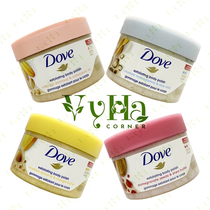 - Tẩy tế bào chết Dove Mỹ 298g