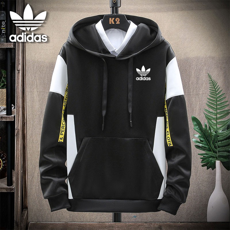 Áo Hoodie Adidas Dày Dặn Màu Trơn Thời Trang Thu Đông Cho Nam Nữ Size M-3Xl | BigBuy360 - bigbuy360.vn