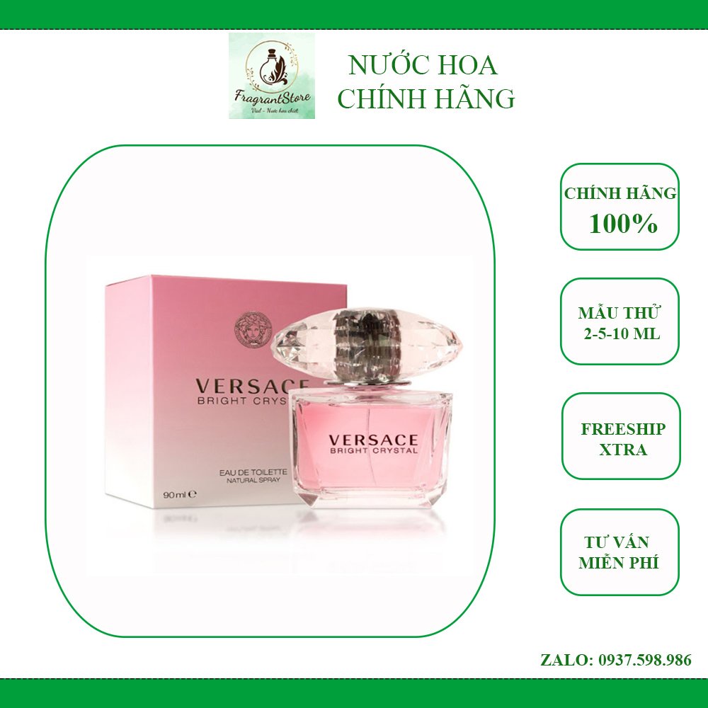 Nước hoa Versace Bright Crystal