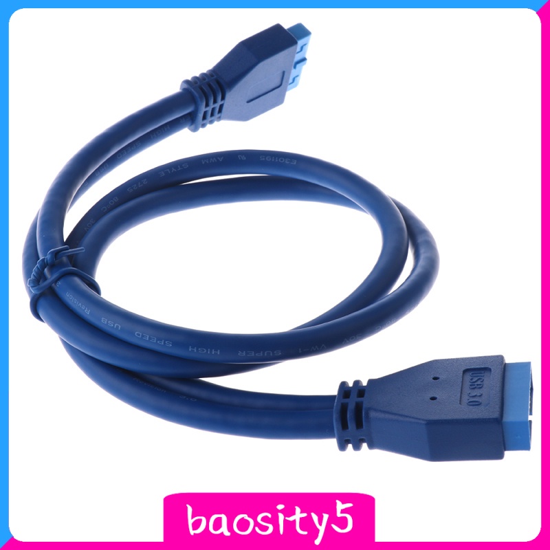 Dây Cáp Mở Rộng Cho Bo Mạch Chủ 20pin Đầu Cắm Sang Ổ Cắm 50cm 5 / Usb 3.0