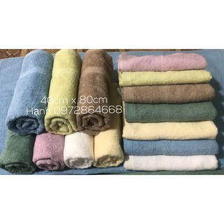 Khăn gội đầu, khăn thể thao xuất Hàn kt 40x80cm